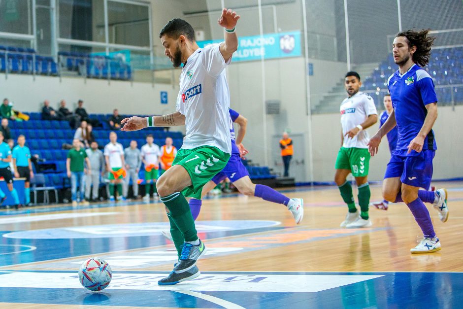 Lietuvos futsalo A lygos finalas: „Vikingai“ – „K. Žalgiris“ 2:5