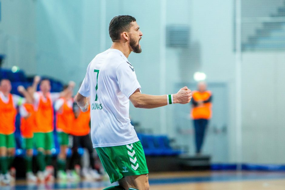 Lietuvos futsalo A lygos finalas: „Vikingai“ – „K. Žalgiris“ 2:5