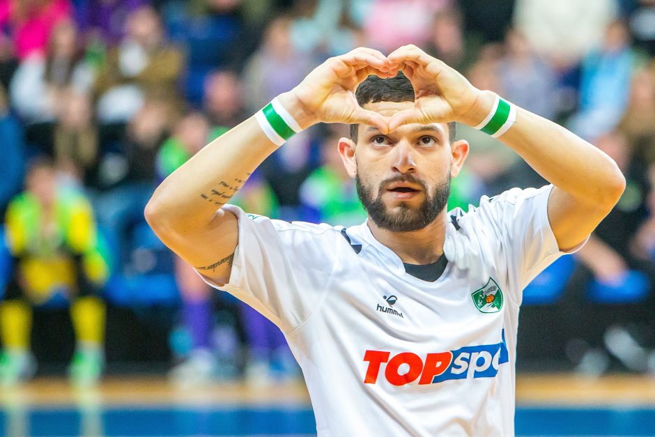 Lietuvos futsalo A lygos finalas: „Vikingai“ – „K. Žalgiris“ 2:5