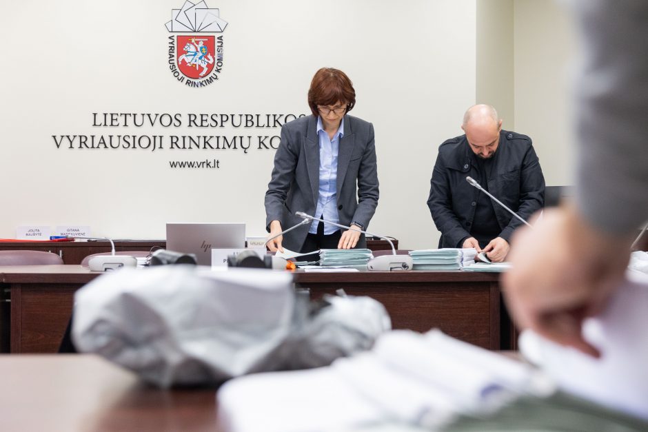 VRK atmetė prašymus perskaičiuoti balsus Vilkaviškio ir Kalniečių rinkimų apygardose