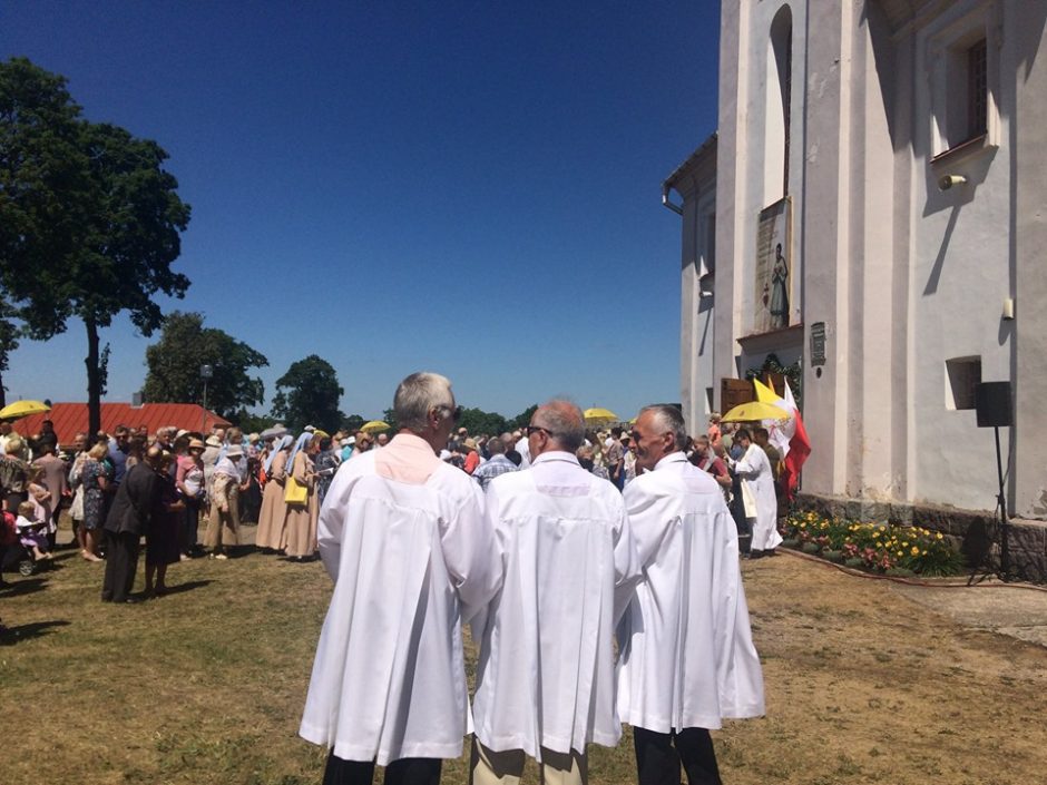 Tikintieji dėkojo už M. Giedraičio pripažinimą palaimintuoju 
