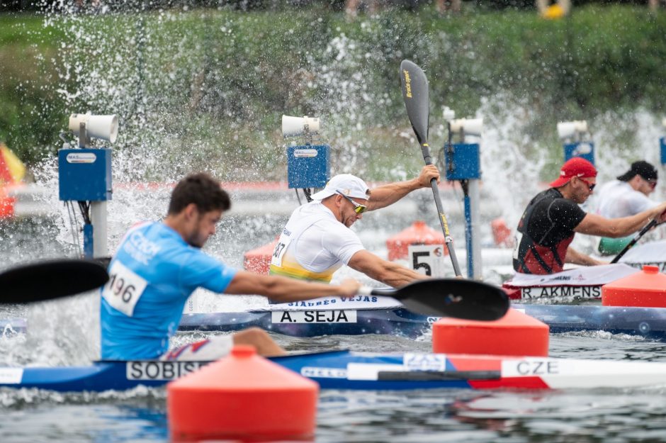 Baidarininkas A. Seja pirmasis iš lietuvių pateko į pasaulio čempionato finalą