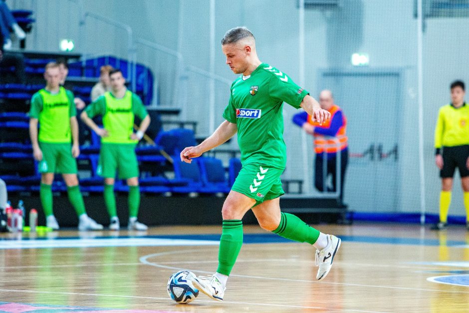 „Kauno Žalgirio“ futsal komandos gretose lieka dar du Lietuvos rinktinės nariai