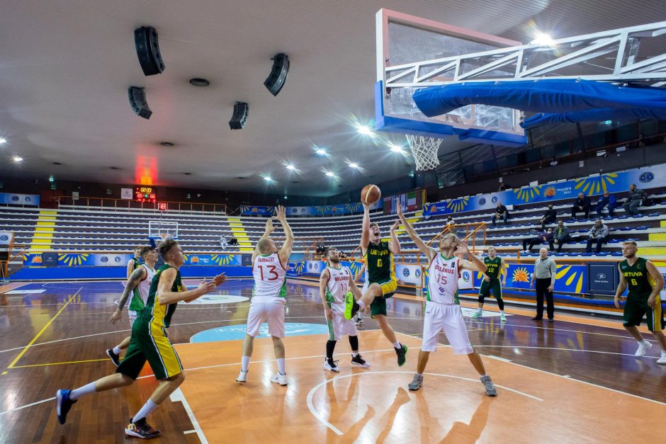 Lietuvos kurtieji krepšininkai žengė į ketvirtfinalį