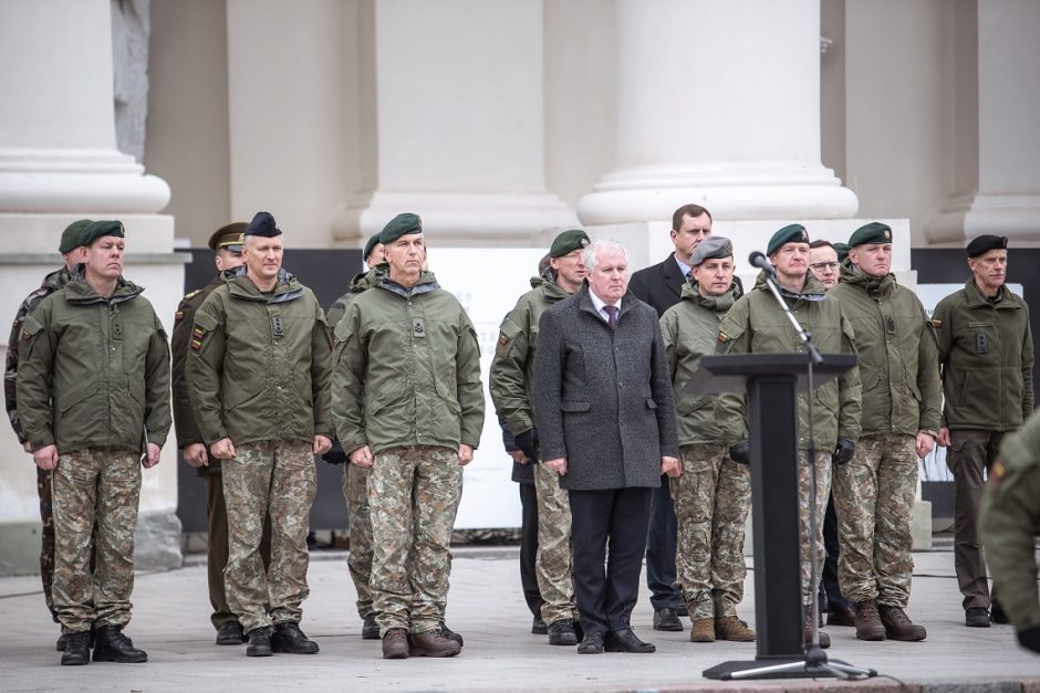 Karo akademijoje priesaiką tarnauti Lietuvai davė per 80 kariūnų