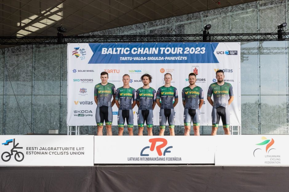 „Baltic Chain Tour“ startas: trys Lietuvos dviratininkai – tarp 30 greičiausių