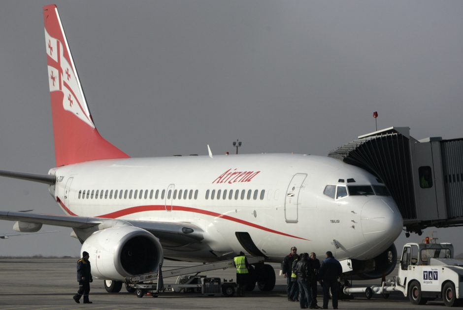 Sakartvelo aviacijos kompanija „Georgian Airways“ pradeda reguliarius skrydžius į Minską