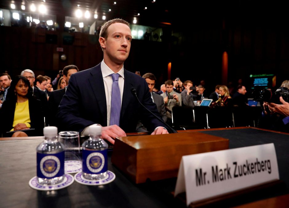 „Facebook“ vadovas M. Zuckerbergas sutiko susitikti su europarlamentarais