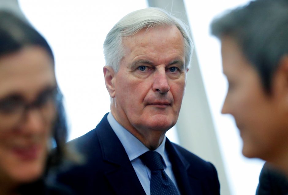 M.Barnier: be pasitraukimo sutarties pereinamasis laikotarpis Londonui taikomas nebus