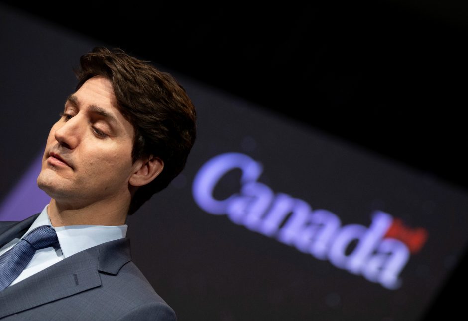 J. Trudeau: Kanada „skrenda į mėnulį“