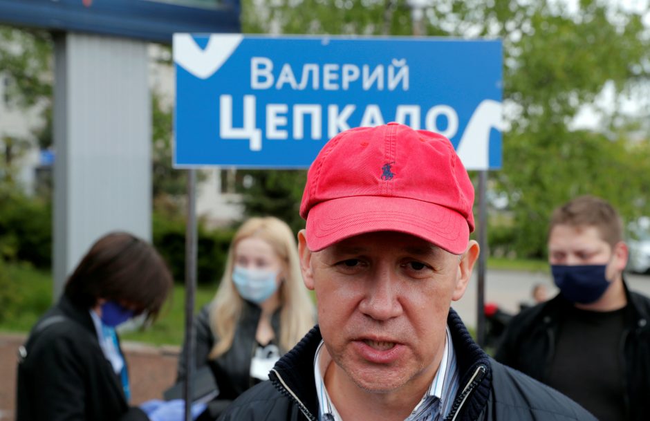 Baltarusijos rinkimų komisija neleido V. Cepkalai dalyvauti prezidento rinkimuose