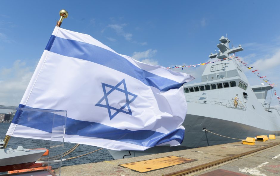 Vokietija perdavė Izraeliui du naujus karo laivus