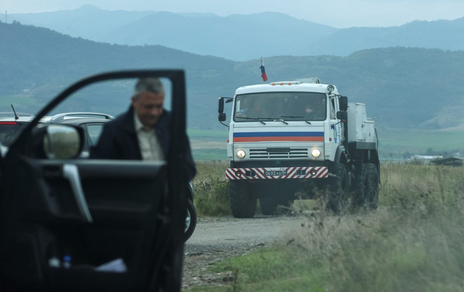 Maskva: Kalnų Karabache apšaudytas bendras Rusijos ir Azerbaidžano patrulis