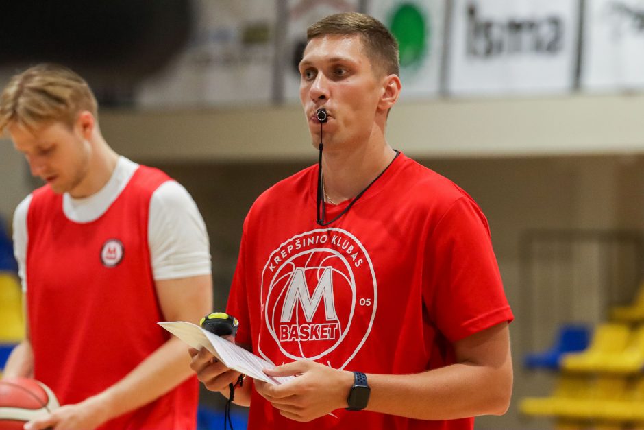 „M Basket“ pradėjo pasirengimą sezonui