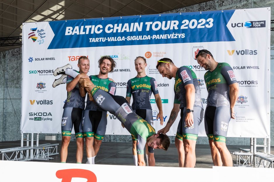 „Baltic Chain Tour“ startas: trys Lietuvos dviratininkai – tarp 30 greičiausių