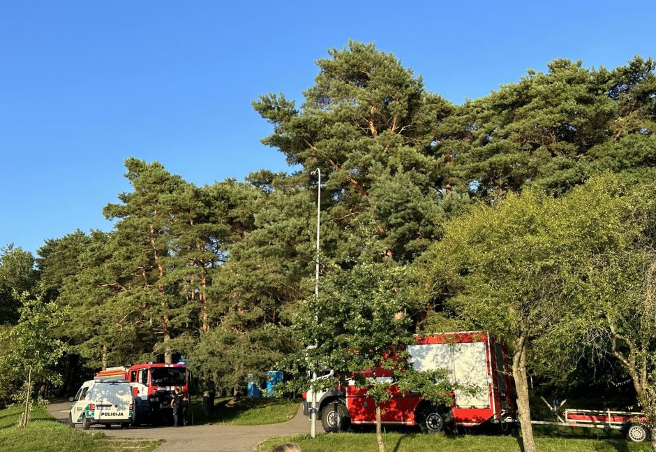 Pareigūnų sujudimas Panemunės paplūdimyje: ieškota besimaudžiusio neblaivaus vyro