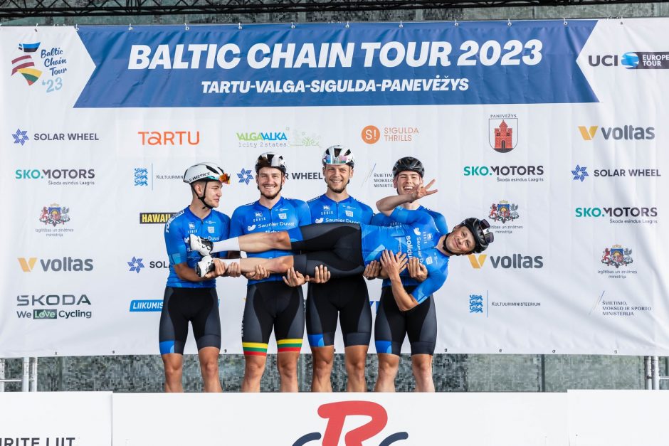 „Baltic Chain Tour“ startas: trys Lietuvos dviratininkai – tarp 30 greičiausių