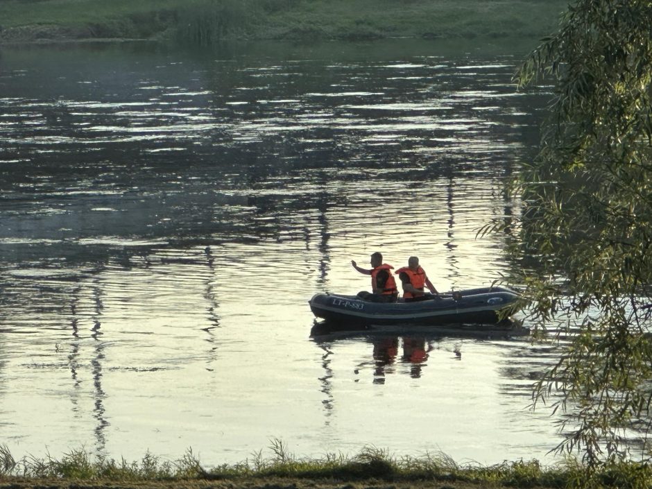 Pareigūnų sujudimas Panemunės paplūdimyje: ieškota besimaudžiusio neblaivaus vyro