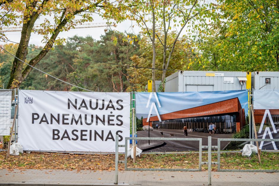 Plaukimo entuziastų laukia dar viena nauja erdvė: Panemunėje statomas baseinas