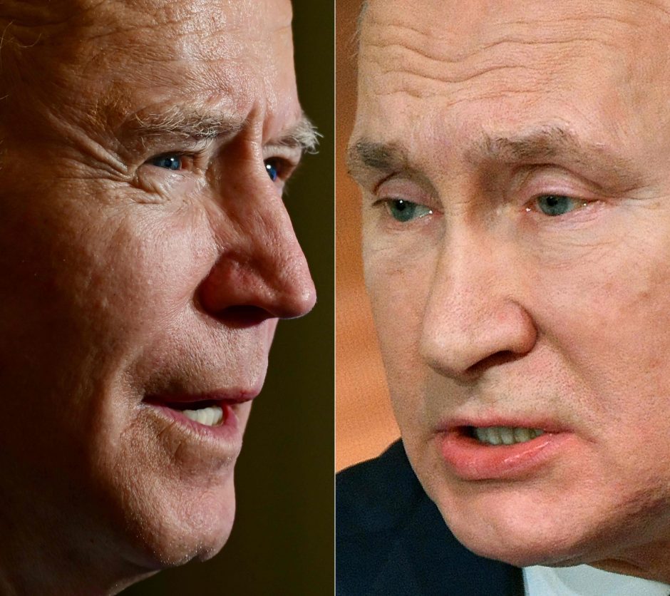 Kremlius: J. Bideno ir V. Putino pokalbis įvyks antradienį