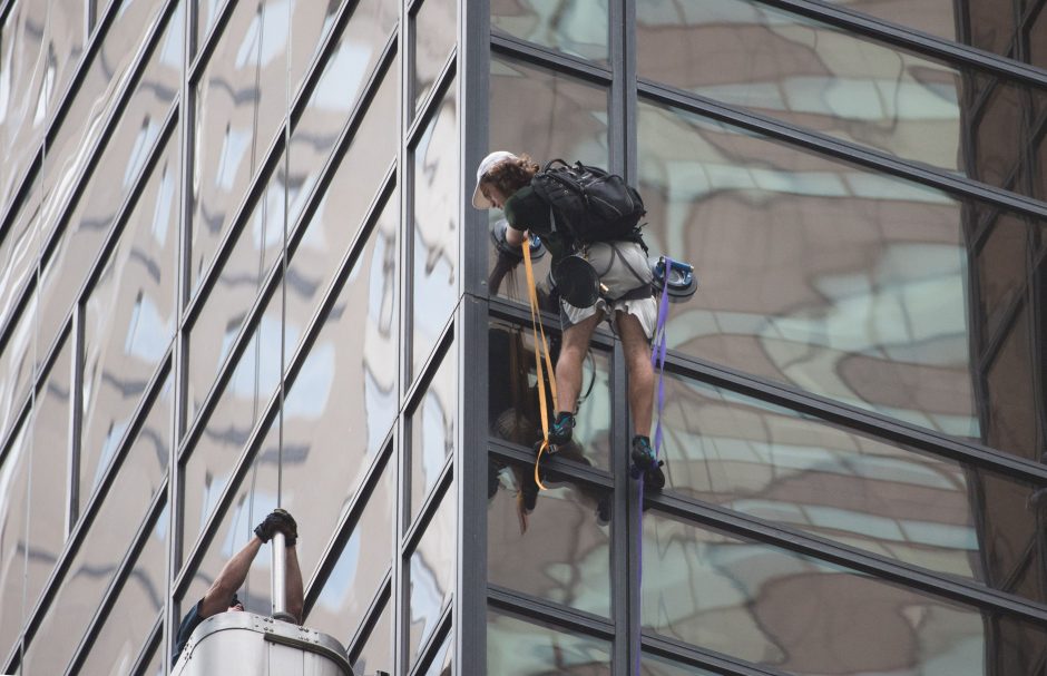 JAV policija nustatė į D. Trumpo bokštą kopusio jaunuolio tapatybę