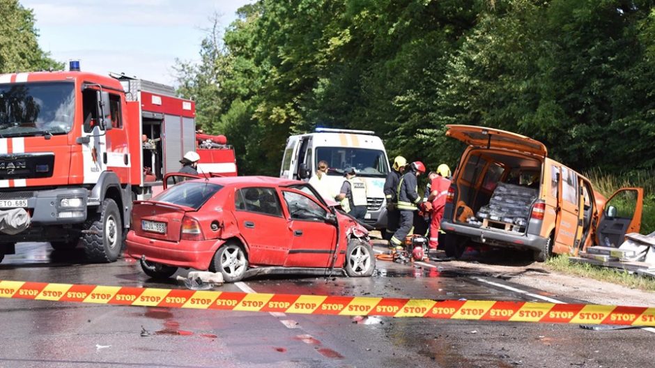 Raseinių rajone per avariją sužaloti žmonės