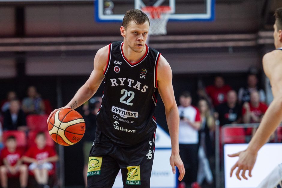 A. Giedraitis: „Rytas“ tikrai gali kibti į atlapus „Lokomotiv“ krepšininkams