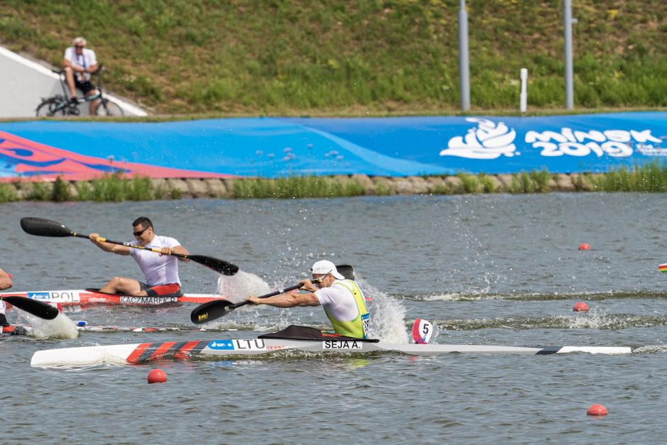 H. Žustautas ir A. Seja pateko į Europos žaidynių finalus