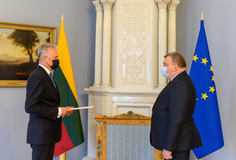 G. Nausėda suteikė įgaliojimus Lietuvos ambasadoriui Vokietijoje