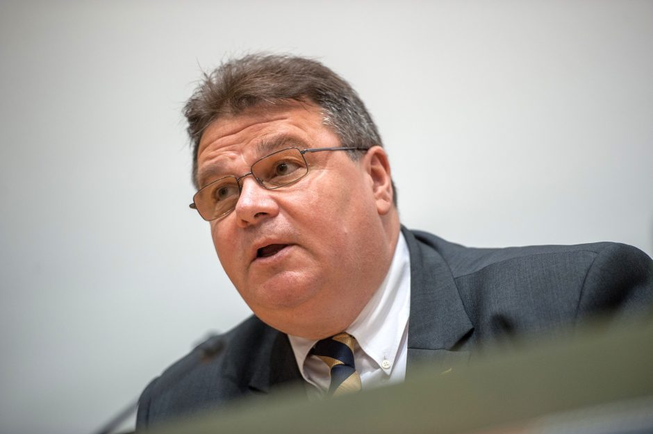 L. Linkevičius JT Saugumo Taryboje ragino aktyviau spręsti konfliktą Ukrainoje