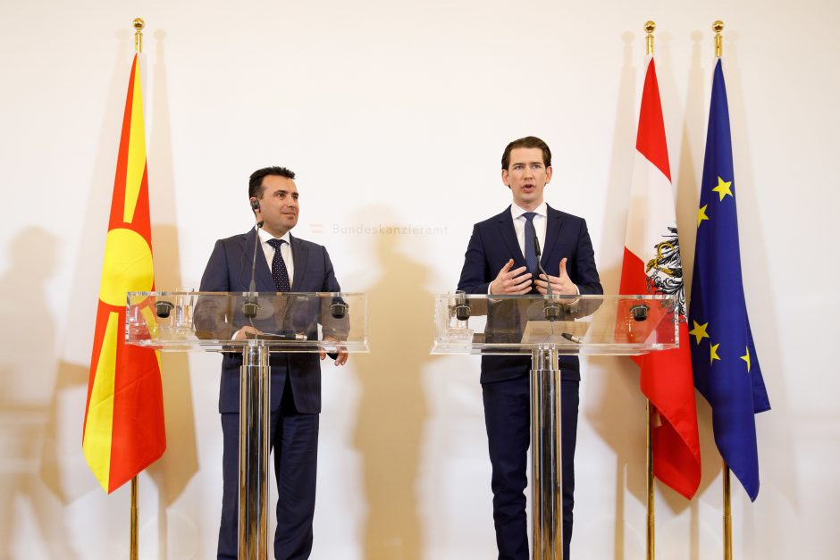Makedonija žada imtis reformų, leisiančių prisijungti prie ES