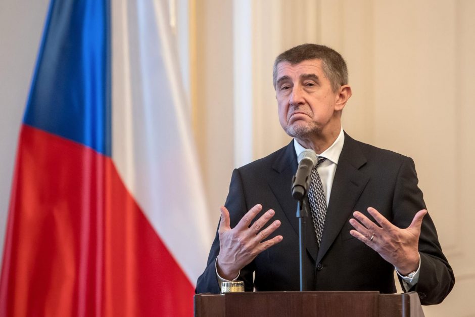 Čekijos premjeras ES viršūnių susitikimo programoje pasigenda pandemijos klausimo