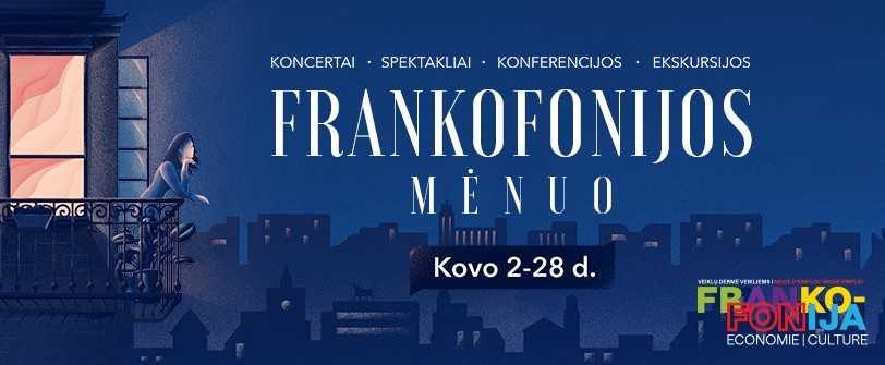 Kovas Kaune skelbiamas Frankofonijos mėnesiu