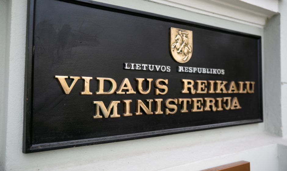 VRM atmeta kritiką dėl proaktyvių institucijų veiksmų naikinant Lietuvos pilietybes