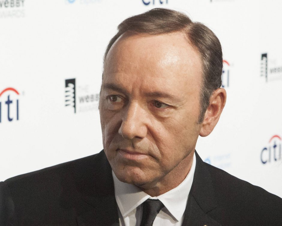 Holivudo žvaigždei K. Spacey‘iui pateikti kaltinimai dėl seksualinių nusikaltimų