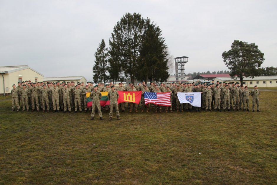 Lietuvos kariuomenės divizijos štabas dalyvauja tarptautinėse pratybose Vokietijoje