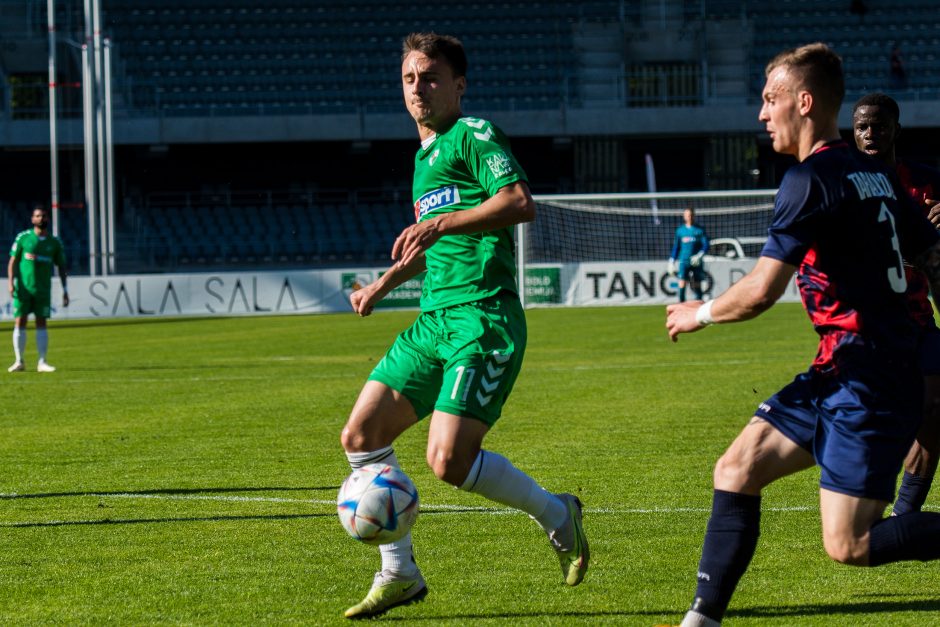 „Kauno Žalgirio“ futbolininkai nutraukė pralaimėjimų seriją