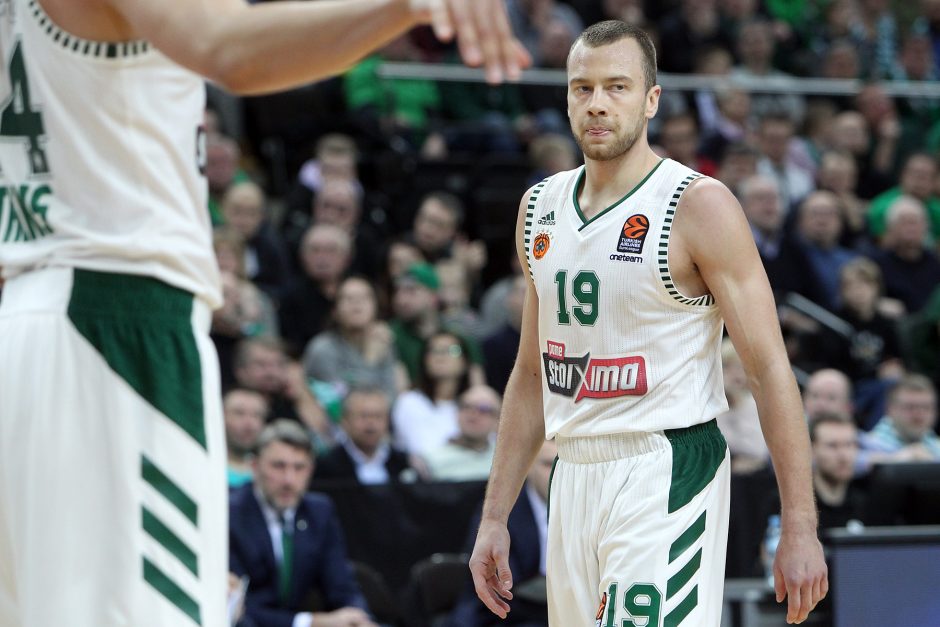  L. Lekavičiaus indėlis į „Panathinaikos“ pergalę – 12 taškų