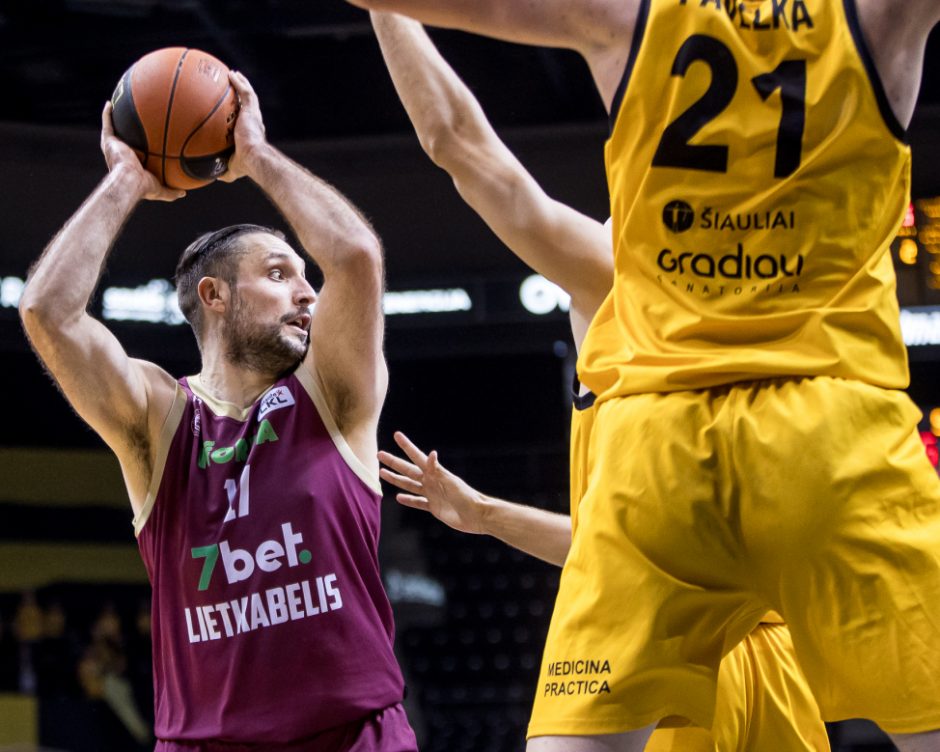 „7bet-Lietkabelis“ neturėjo problemų Šiauliuose