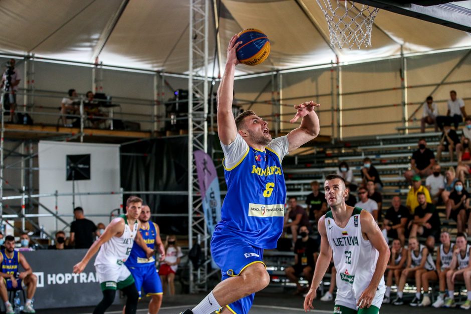 Tautų lygos pirmajame etape – Lietuvos 3×3 rinktinių triumfas