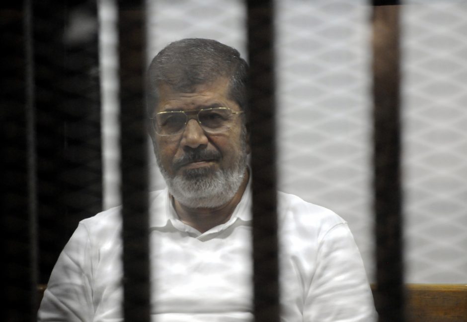 Teisme mirė buvęs Egipto prezidentas M. Morsi