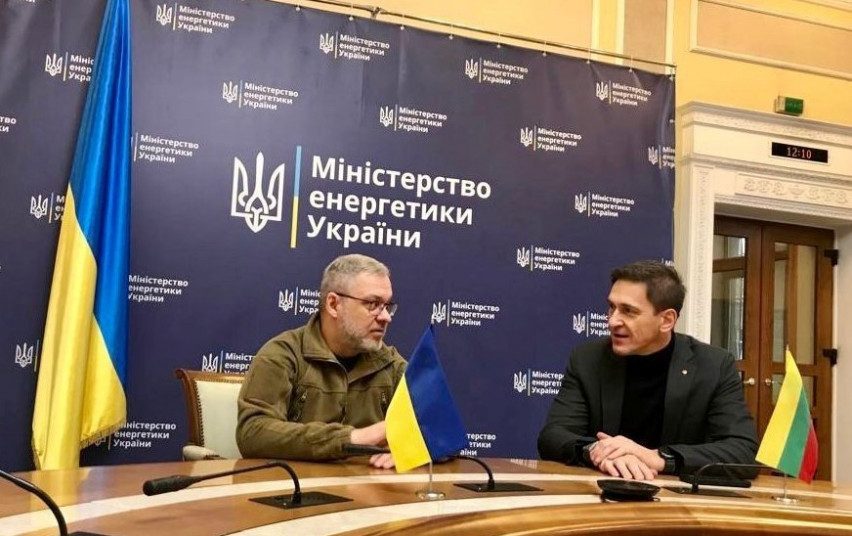 D. Kreivys Kyjive su Ukrainos energetikos ministru aptarė pagalbą šaliai