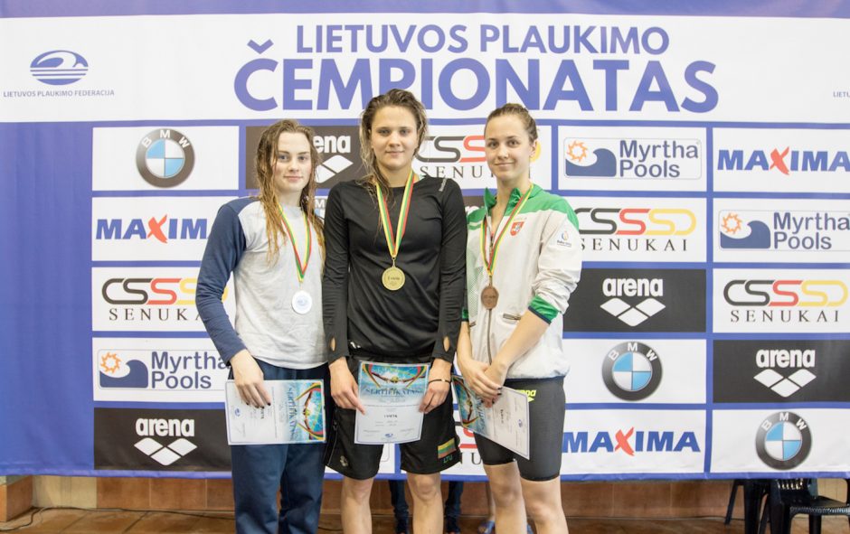 Plaukikė A. Šeleikaitė pasaulio taurės varžybose Kazanėje – trečia
