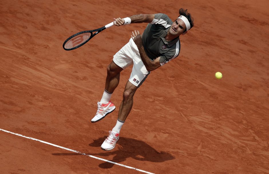 „French Open“ turnyro pusfinalyje įvyks R. Nadalio ir R. Federerio akistata