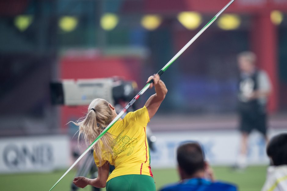 Ieties metikė L. Jasiūnaitė pasaulio čempionate liko 23-ia