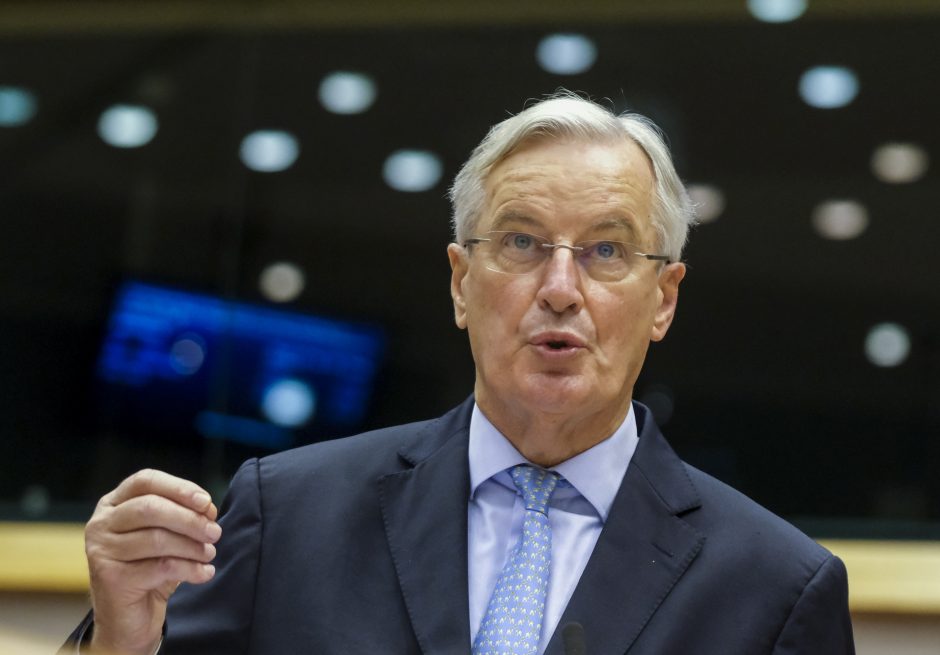 M. Barnier: ES bando „Brexito“ deryboms suteikti „paskutinį postūmį“