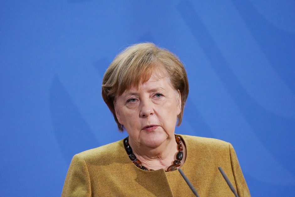 Vokietijos kanclerė per pokalbį su Irano prezidentu aptarė susirūpinimą dėl JCPOA