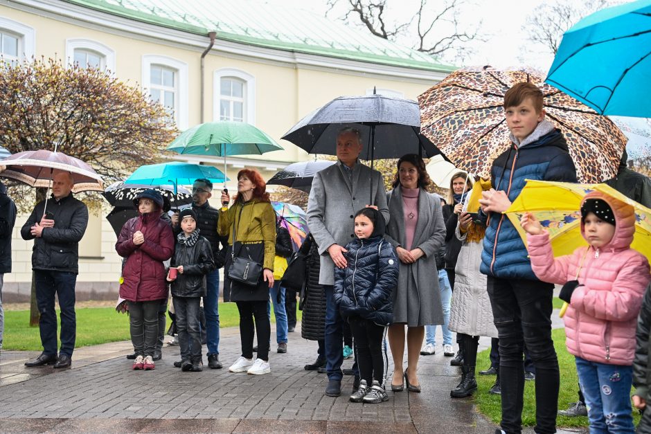 Prezidentas ir pirmoji ponia dalyvavo Atvelykio šventėje