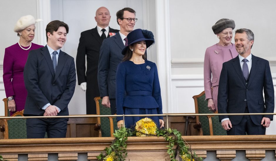 Danijos parlamentas pasveikino naująjį šalies karalių