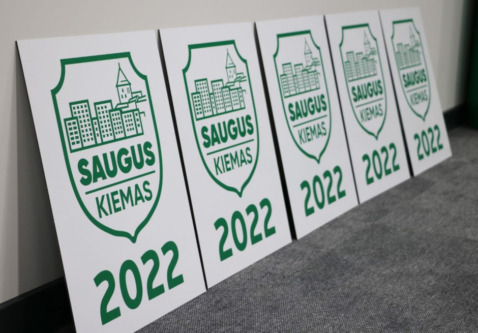 Išrinkti „Saugus kiemas 2022“ nugalėtojai